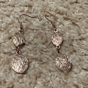 Elegant Rose Gold Dangle Earrings